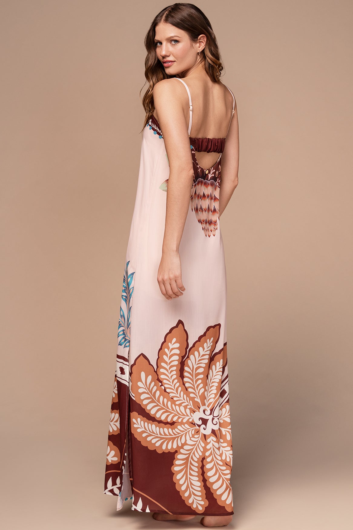 VESTIDO CELESTE FIORENTINA
