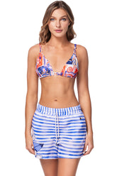 SHORTS HARPER BLEU