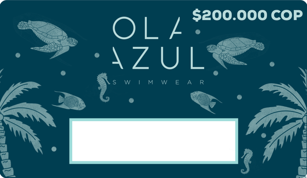 Gift Card Digital Ola Azul Swimwear $200.000 COP