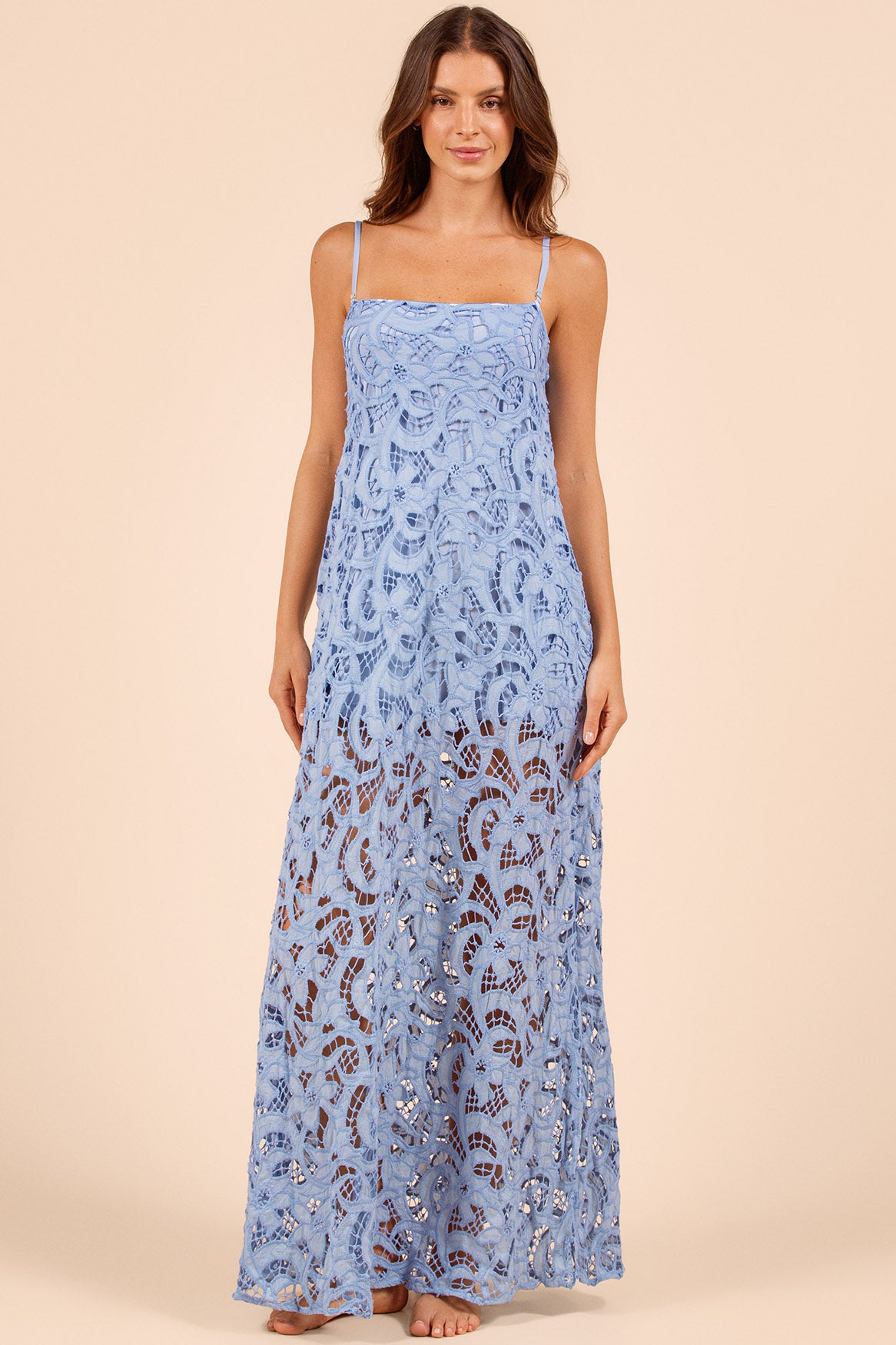 VESTIDO CELESTE LAGUNA
