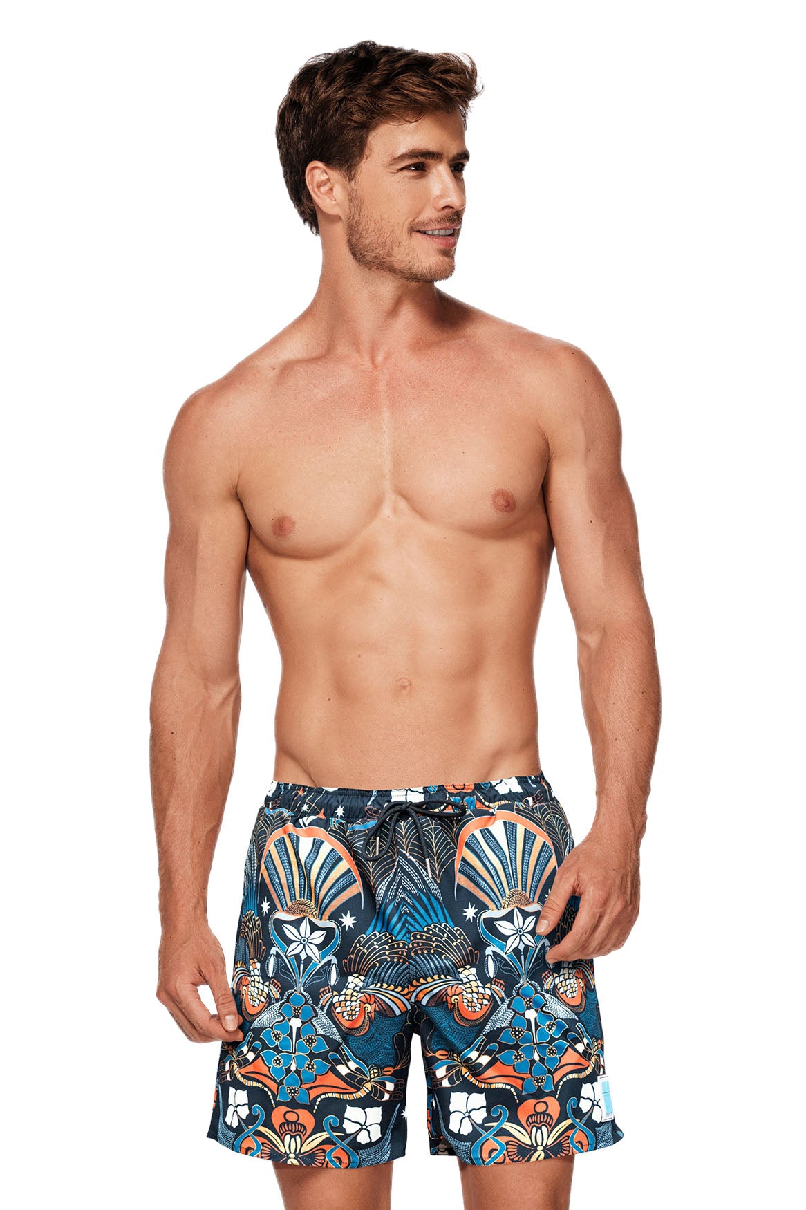 LEO LUXE SWIM TRUNKS