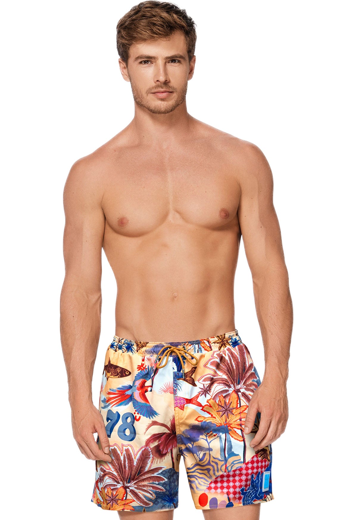 LEO VOYAGE SWIM TRUNKS