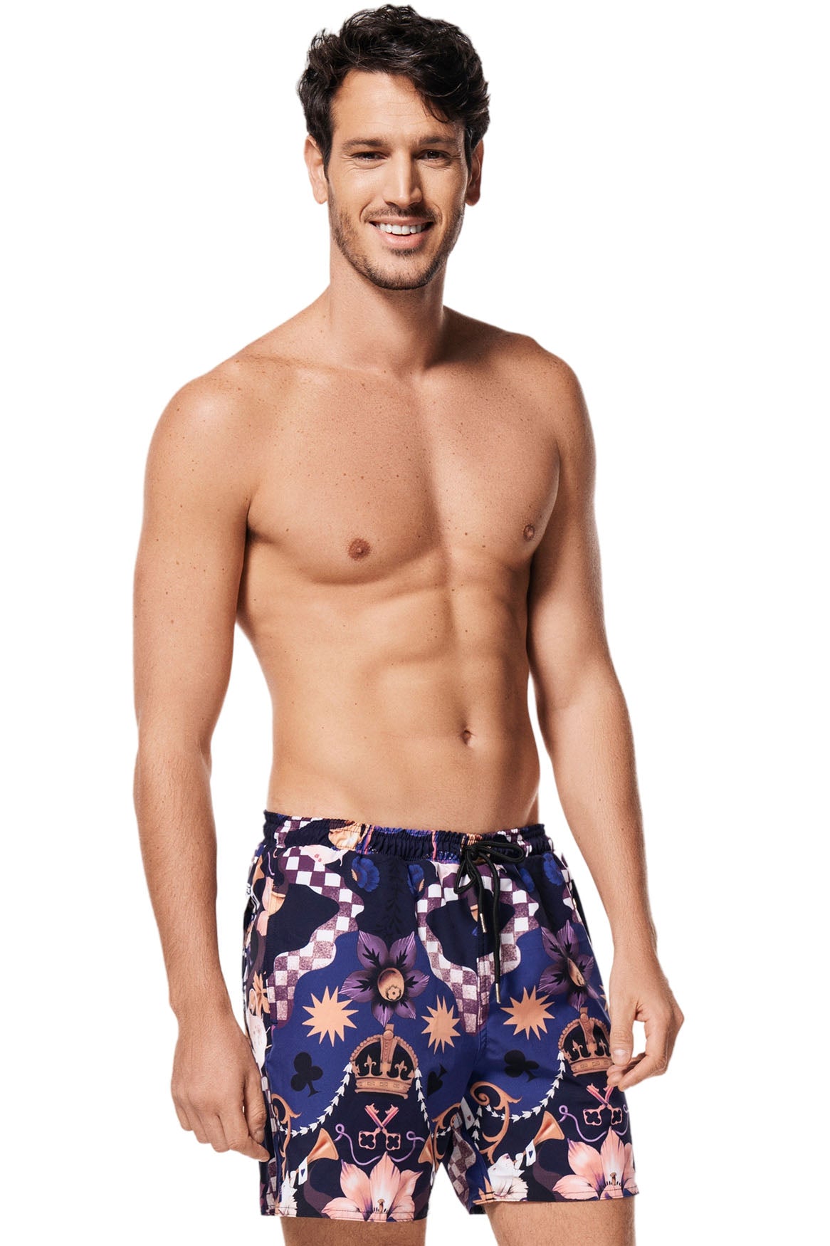 LEO WONDERLAND SWIM TRUNKS