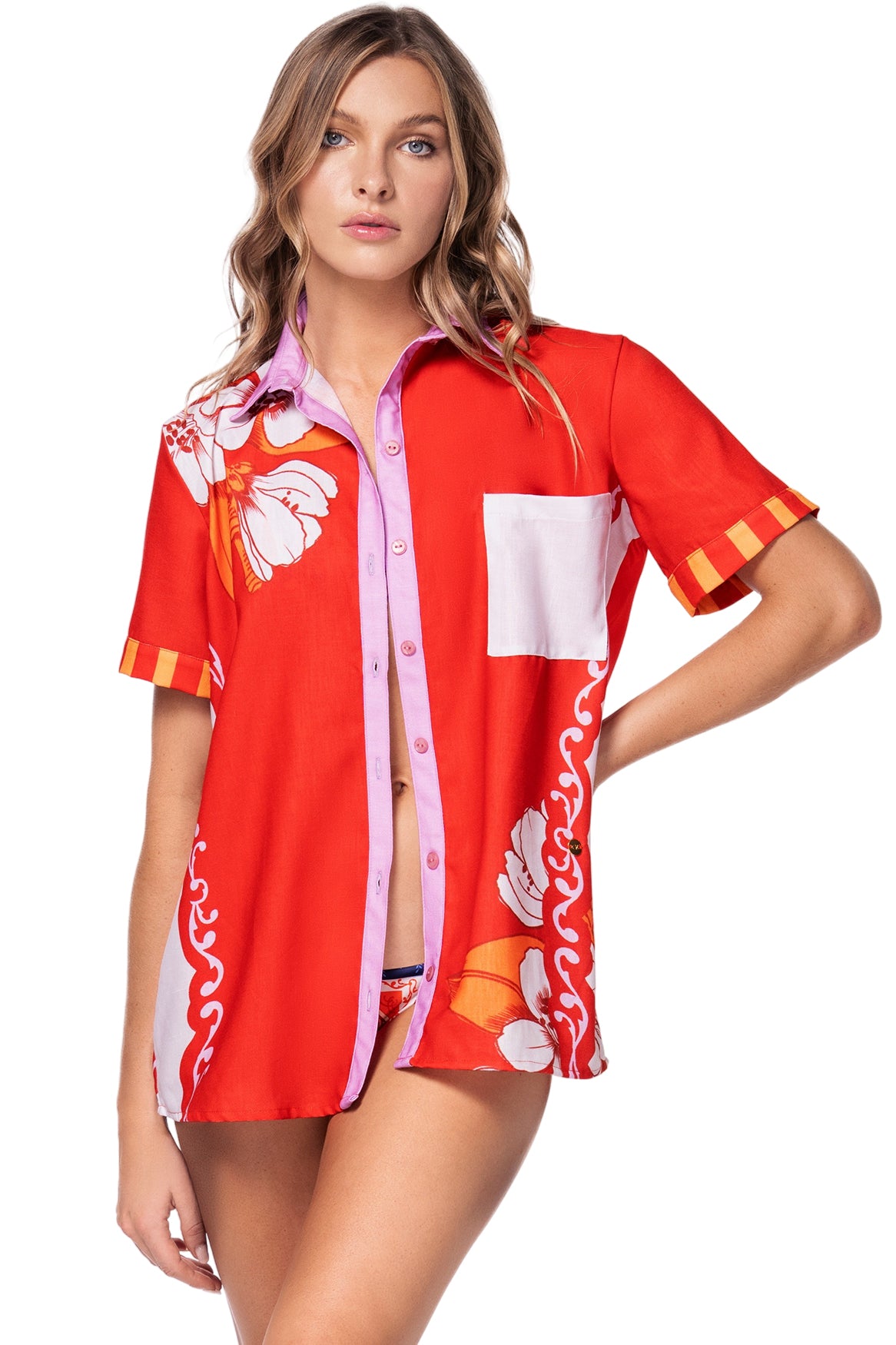 CAMISA NOAH HAVANA