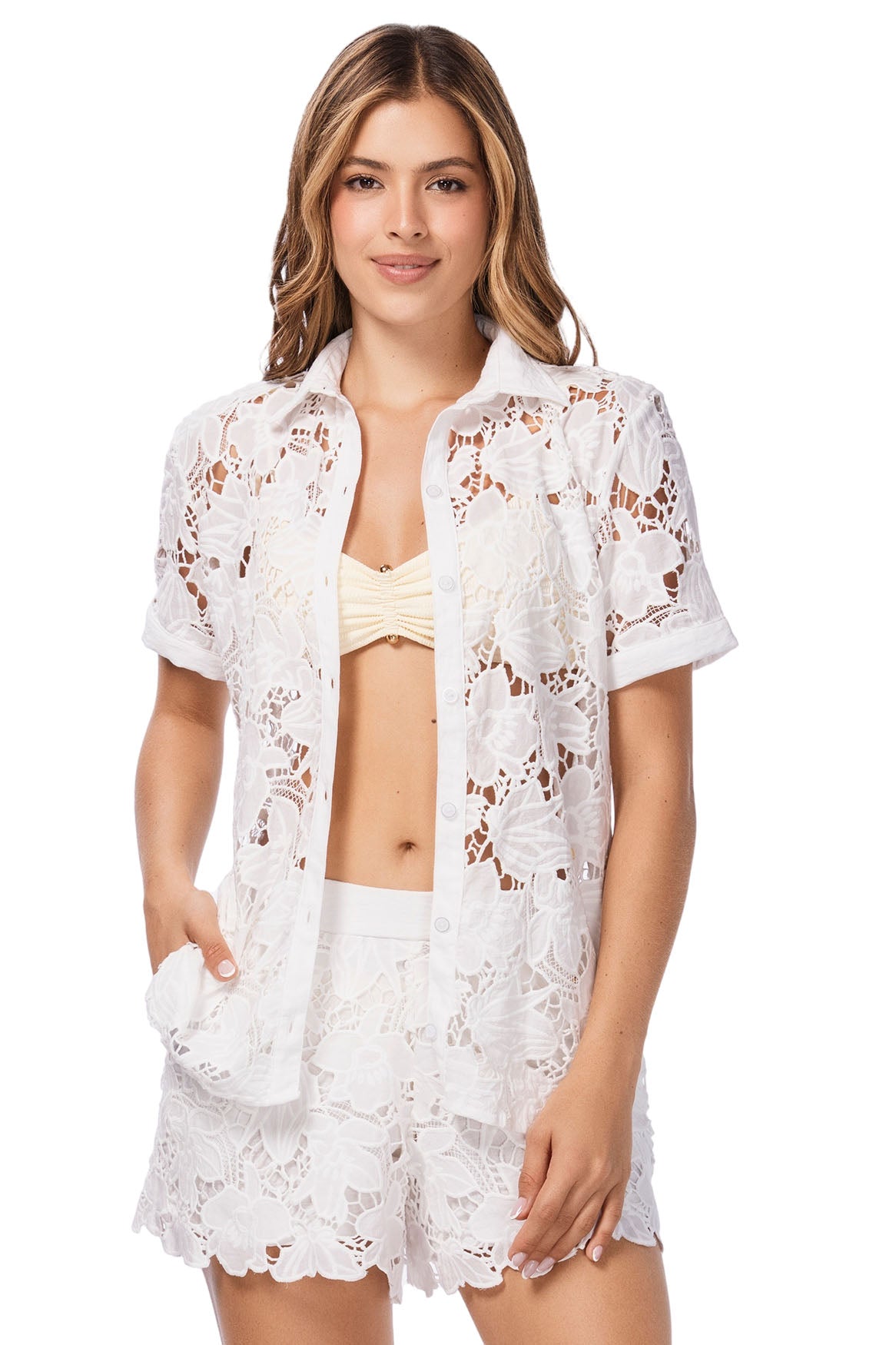 SHORTS JASMINE LEAF