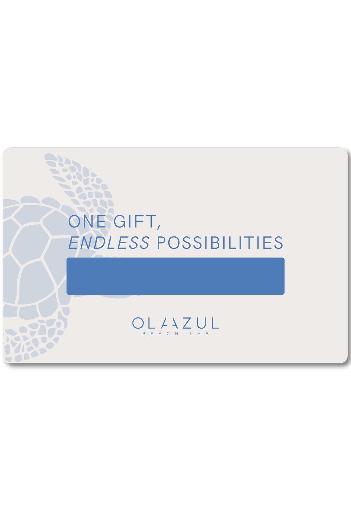 Gift Card Física Ola Azul